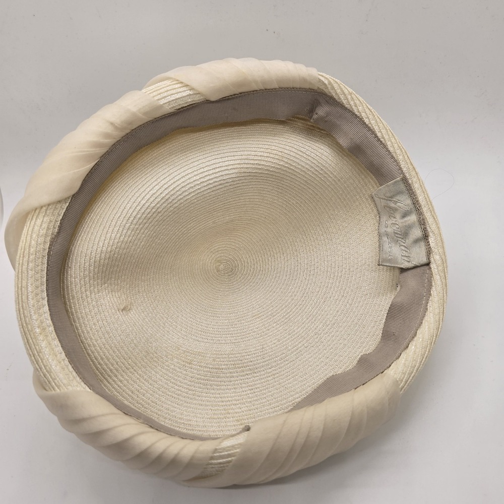 Vintage 60s ‎ Shell Style And Lace Dainty  HAT Loveman's of Alabama - Picture 6 of 14